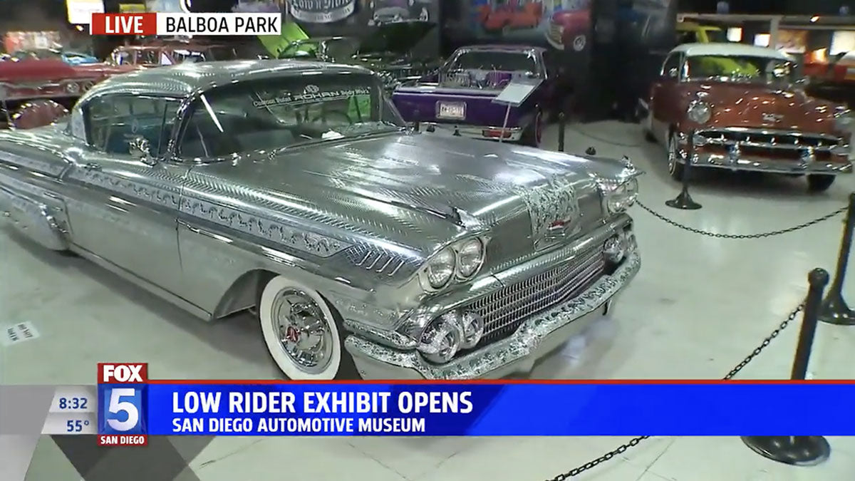 FOX 5 News Introduces Lowriders Exhibit