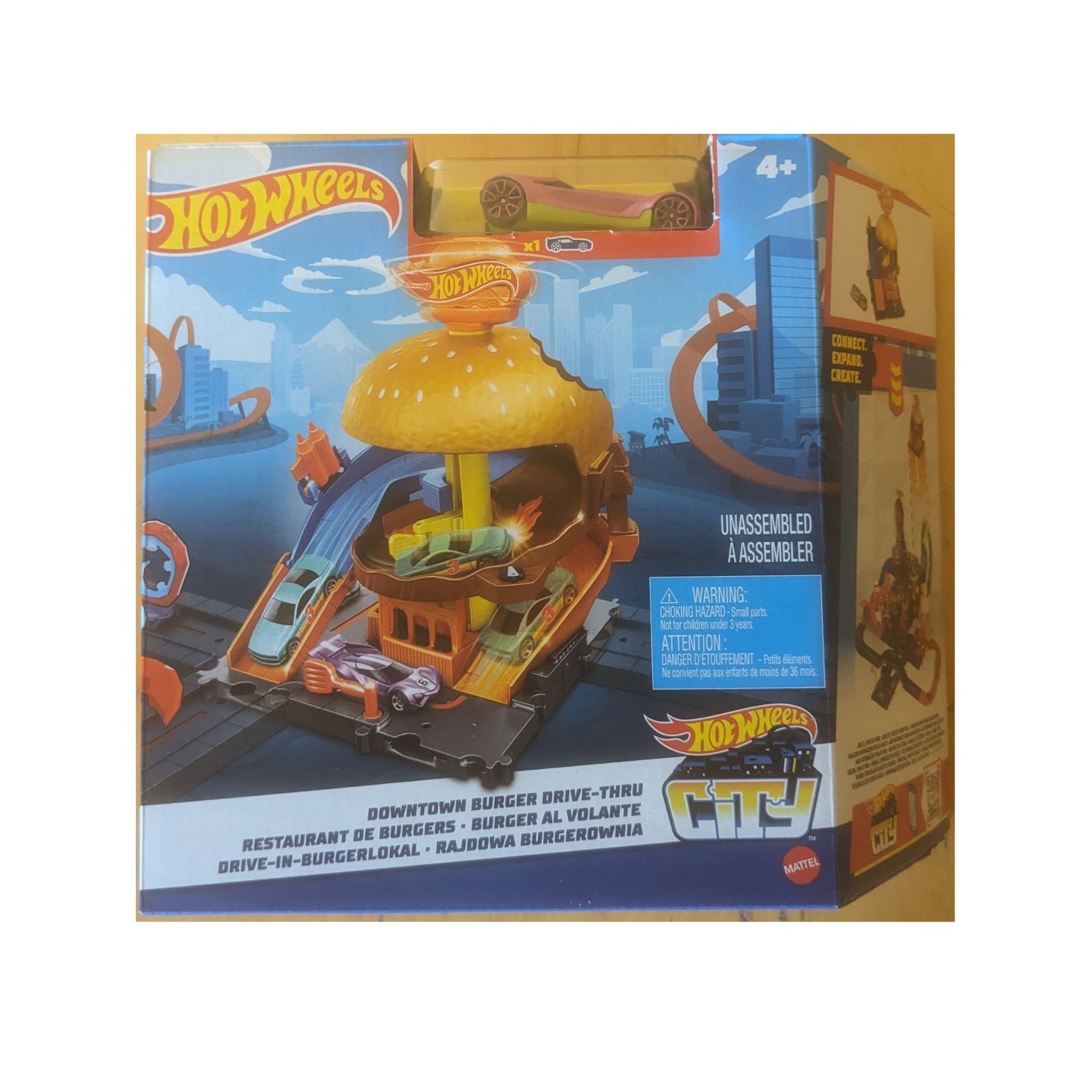 Hot Wheels Burger Drive thru