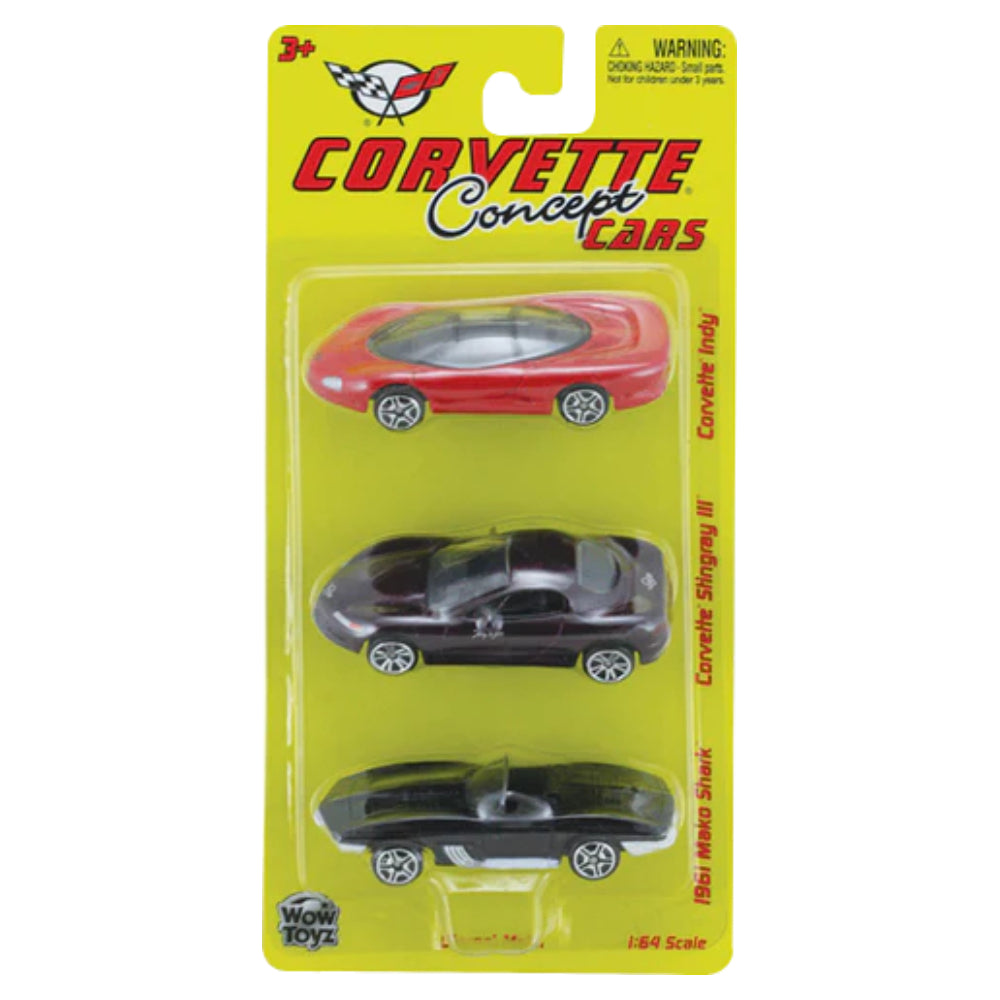 Corvette Concept Cars Diecast Playset