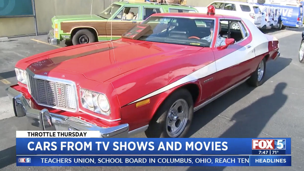 Fox 5 News Features Cars With Characters Exhibit