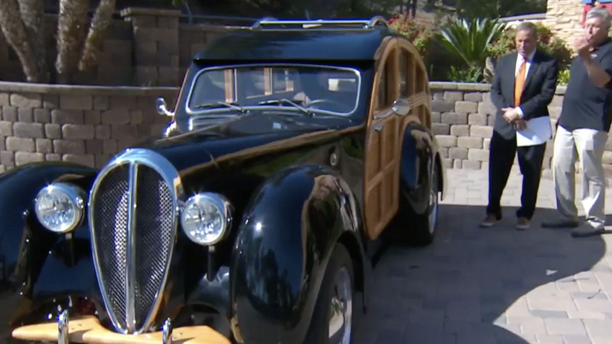 San Diego Automotive Museum Shows Off New Delahaye Replica