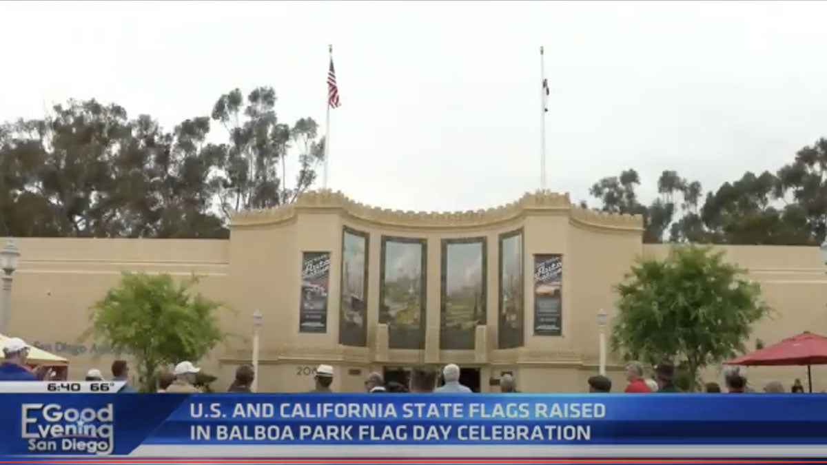 KUSI Highlights San Diego Automotive Museum Flag Day Celebration