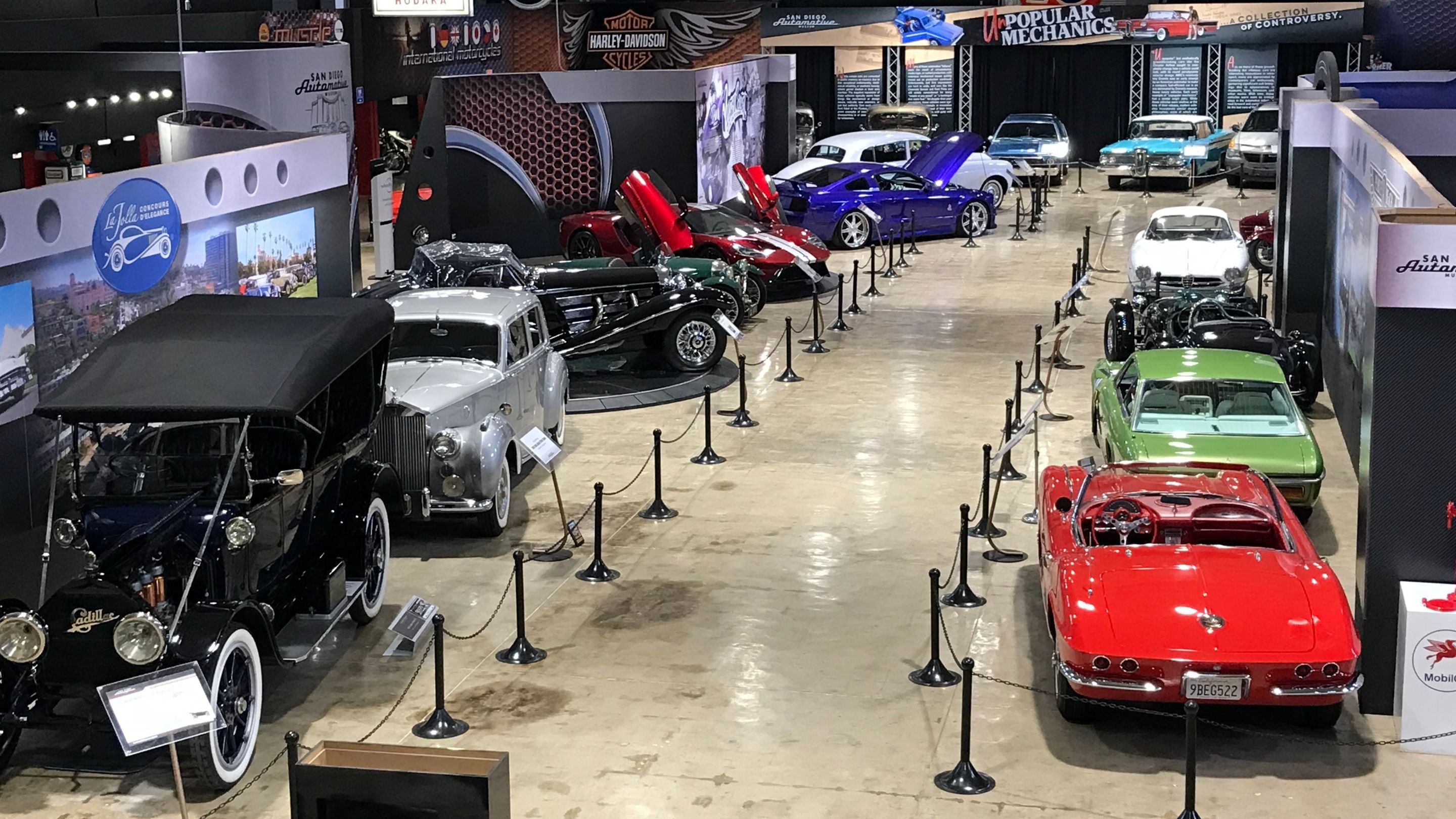 San Diego Automotive Museum exhibits