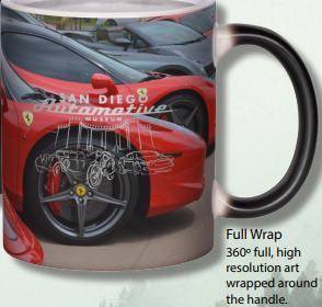 SDAM-Color Changing Ferrari Mug
