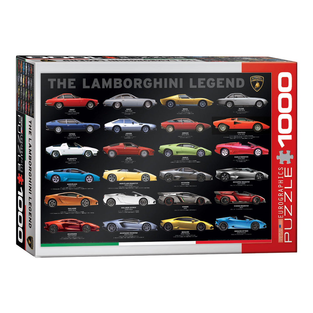 The Lamborghini Legend 1,000-Piece Puzzle