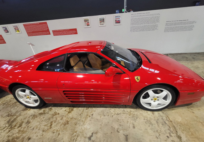 1994 Ferrari 348 Challenge on display at the San Diego Automotive Museum
