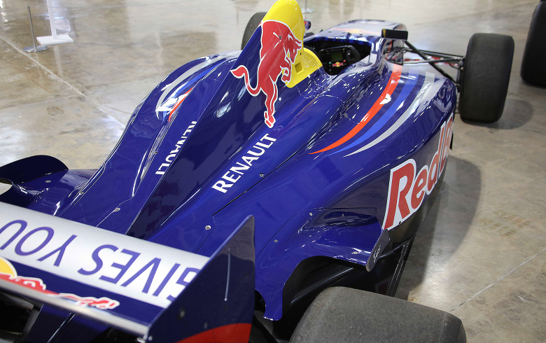 2003 Tatuus on display at the San Diego Automotive Museum