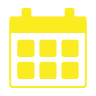 Calendar icon in yellow