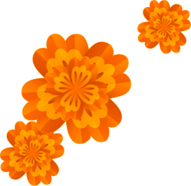 Decorative marigolds